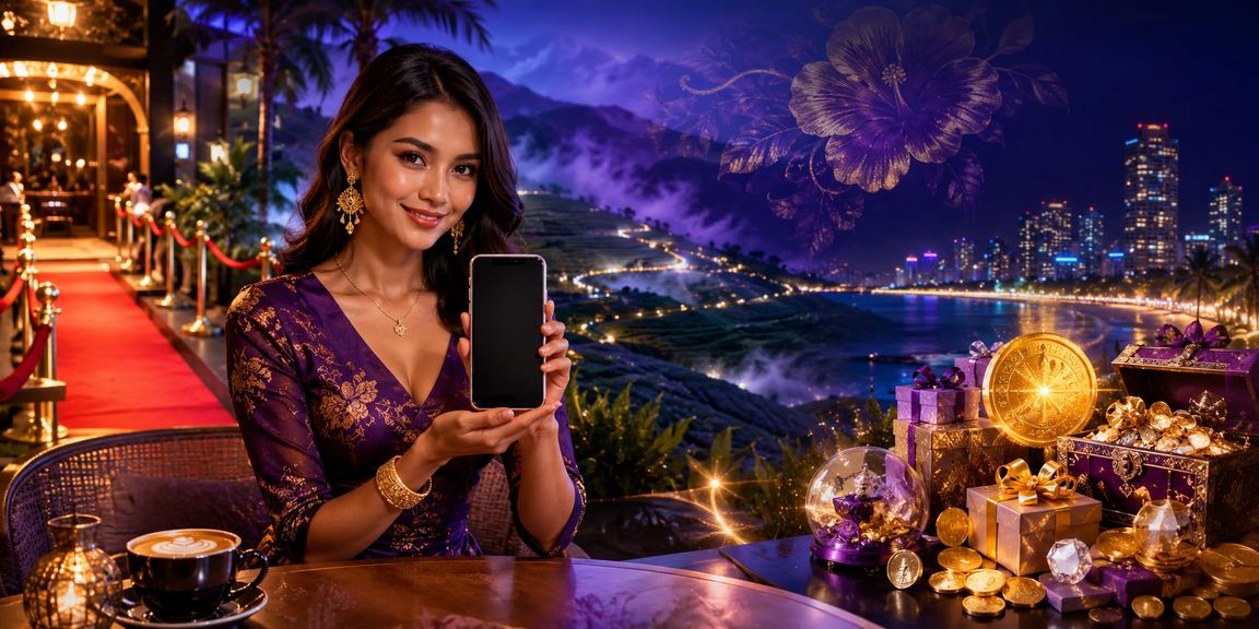 Pemain Malaysia bermain slot dalam talian menggunakan telefon pintar dengan mudah